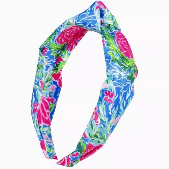 Lilly Pulitzer Bunny Business Topknot Headband - Picture 1 of 3